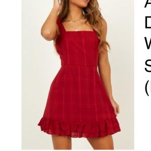 Showpo. Heavens Above Dress In Wine